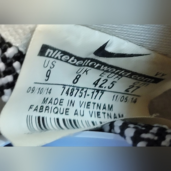 Nike Dunk High Premium SB QS 'De La Soul' 748751-177 Size 9 Mens White/Firefly - Picture 8 of 8